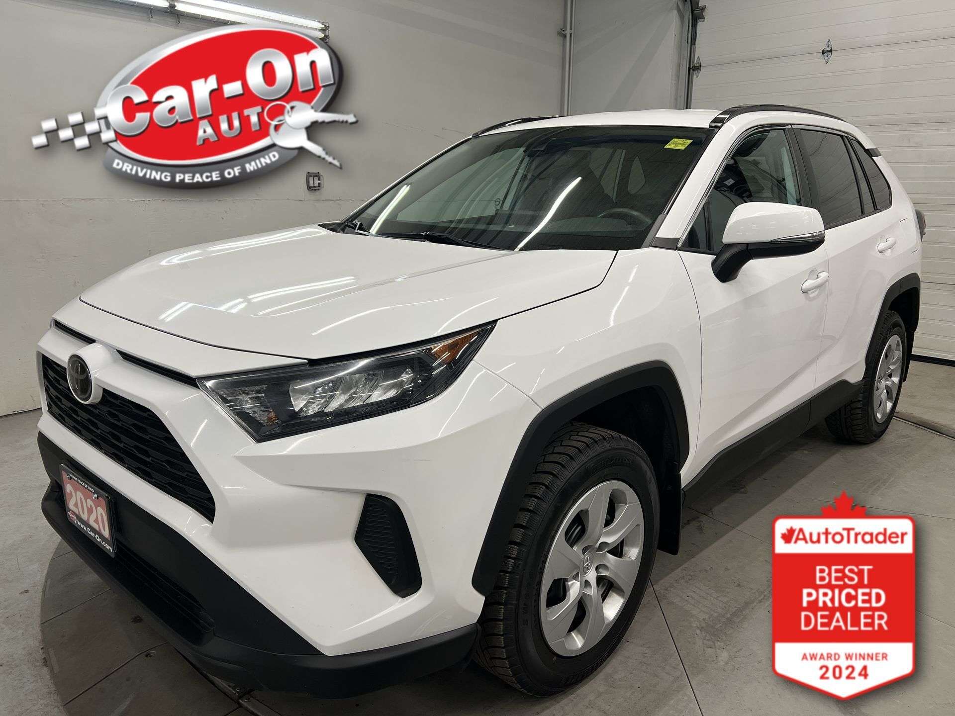 White 2020 Toyota RAV4 SUV / Crossover All-Wheel Drive Automatic