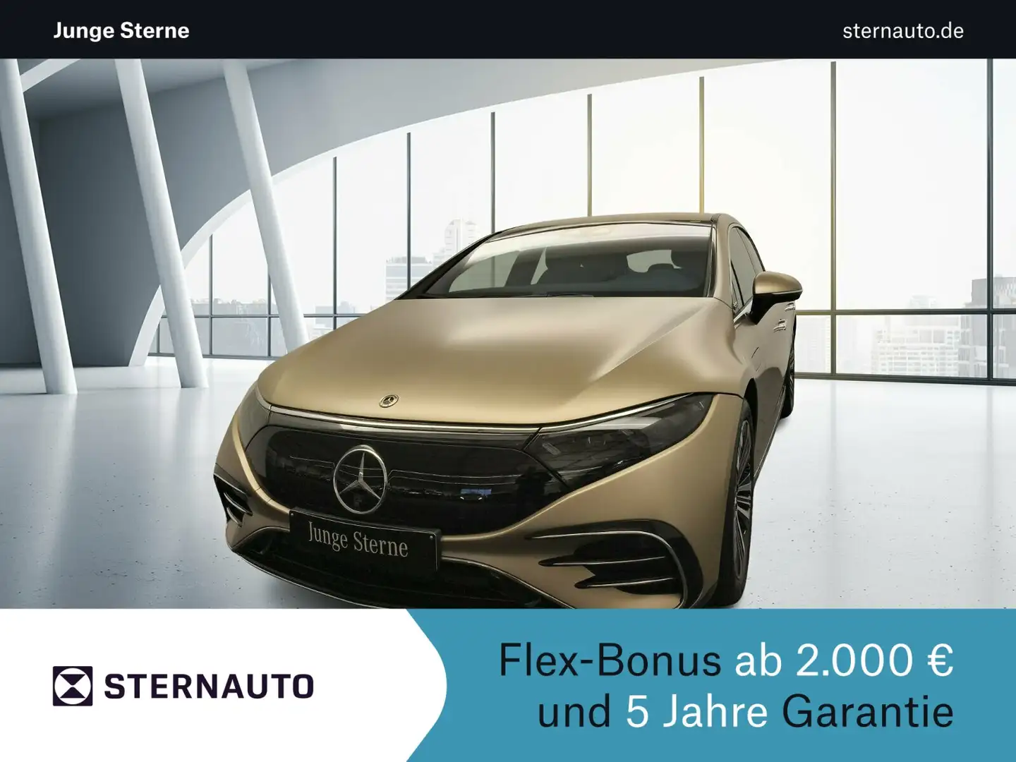 Mercedes-Benz EQS EQS 450 4M AMG Magno Massage 360° Hyperscreen Gold - 1