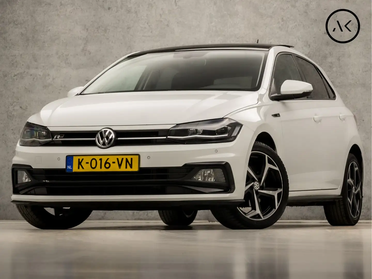 Volkswagen Polo 1.0 TSI R-Line Sport (SCHUIFDAK, VIRTUAL COCKPIT, Wit - 1