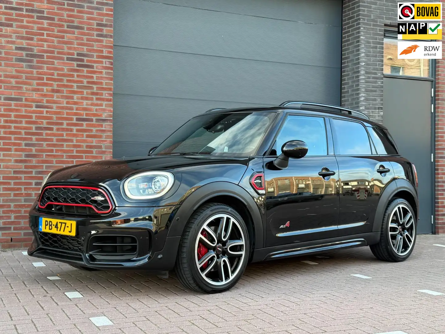 MINI John Cooper Works Countryman Mini 2.0 ALL4 Chili 231PK | LED | LEDER | PANO | H Noir - 1