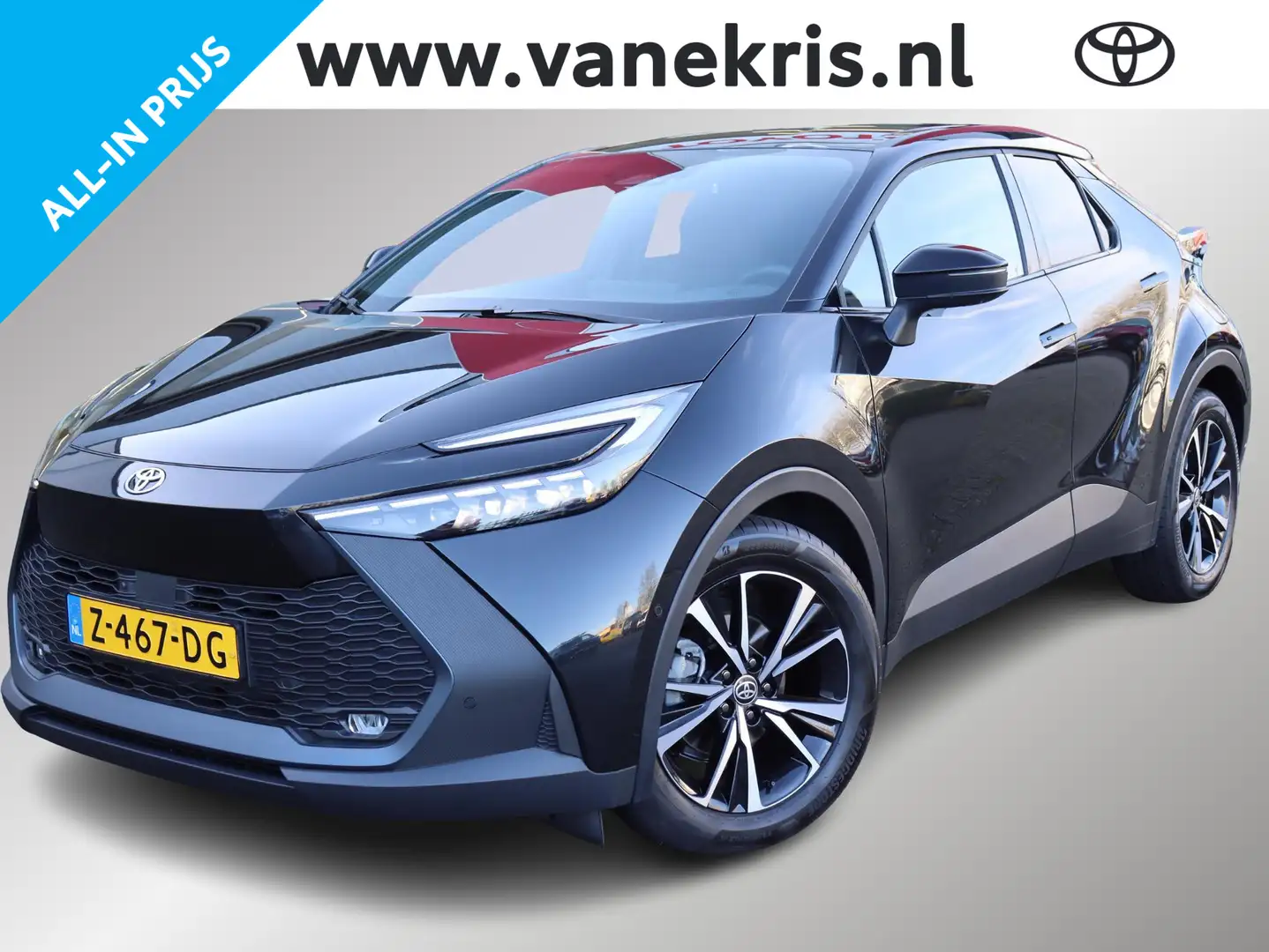 Toyota C-HR 1.8 Hybrid 140 First Edition, 360 Camera Blind Spo Zwart - 1