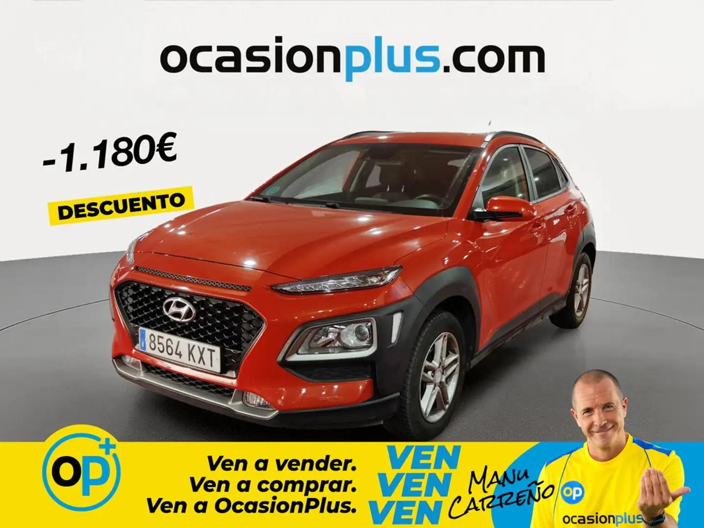 Hyundai KONA 1.0 TGDI Klass 4x2 Rojo - 1