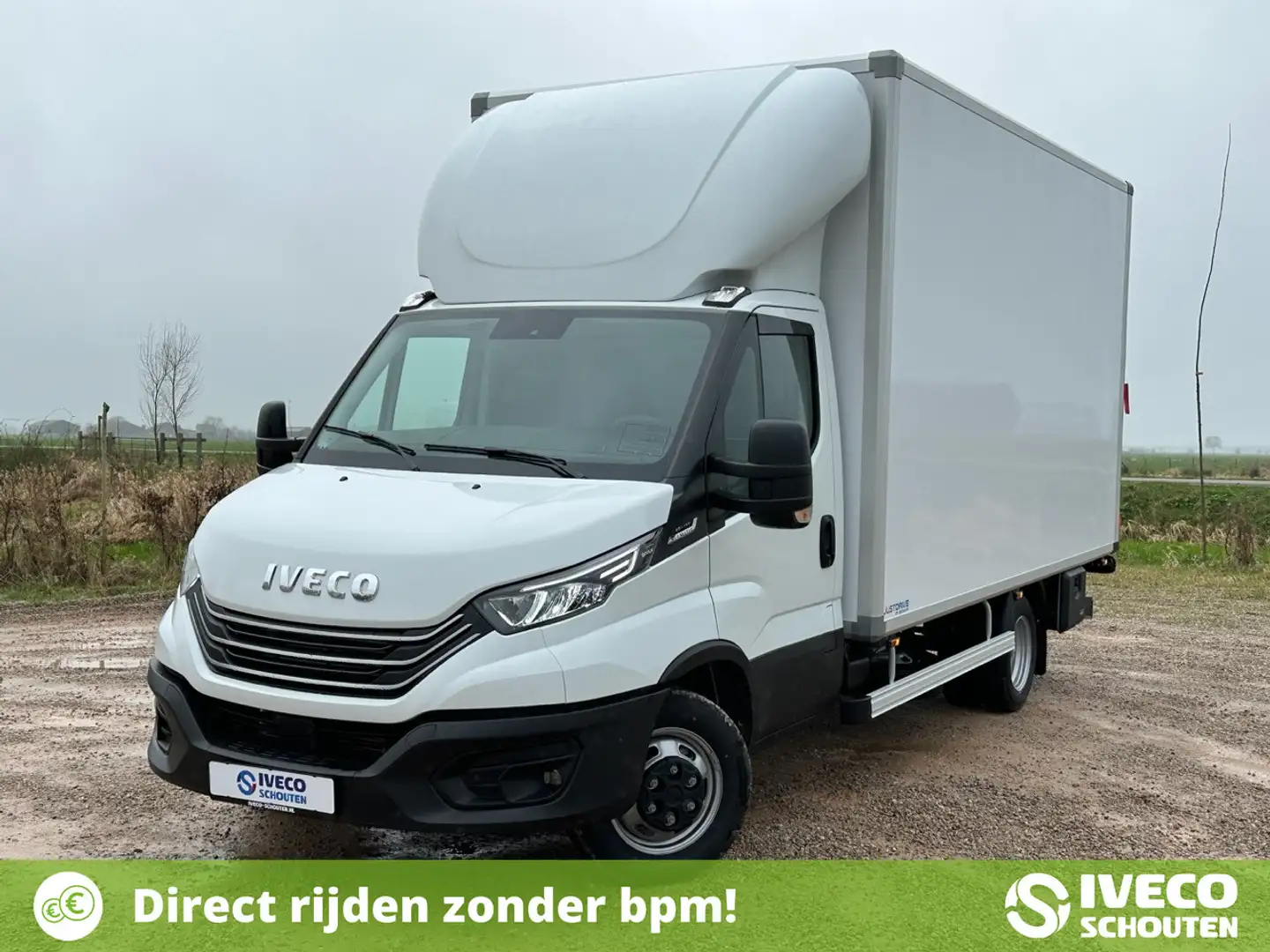 Iveco Daily 40C18HA8 AUTOMAAT Bakwagen Just Drive + Klep WB 4. Weiß - 1