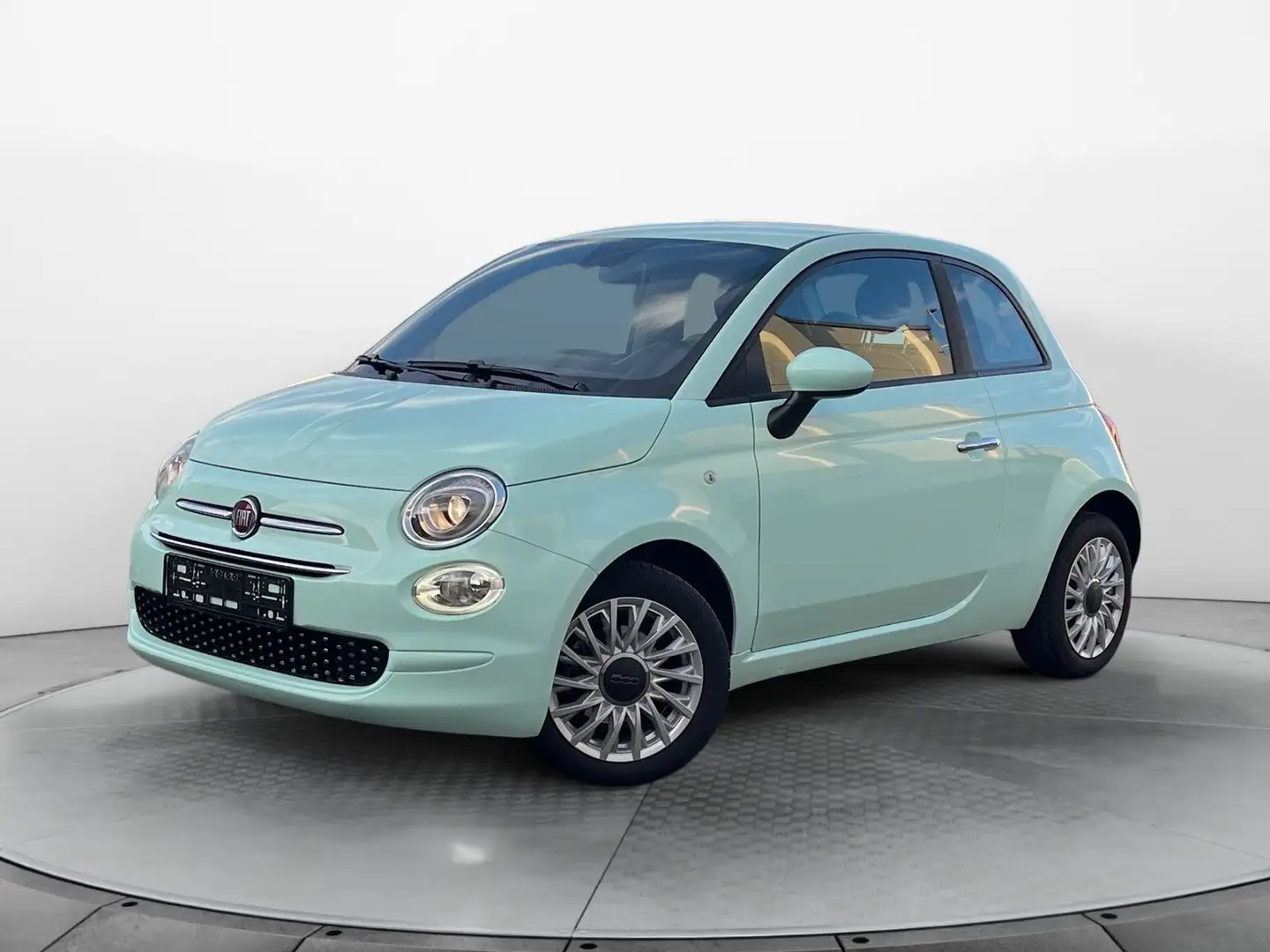 Fiat 500 AUTOMATIK*KLIMAAUT*CARPLAY*SZHG*PDC Grün - 1