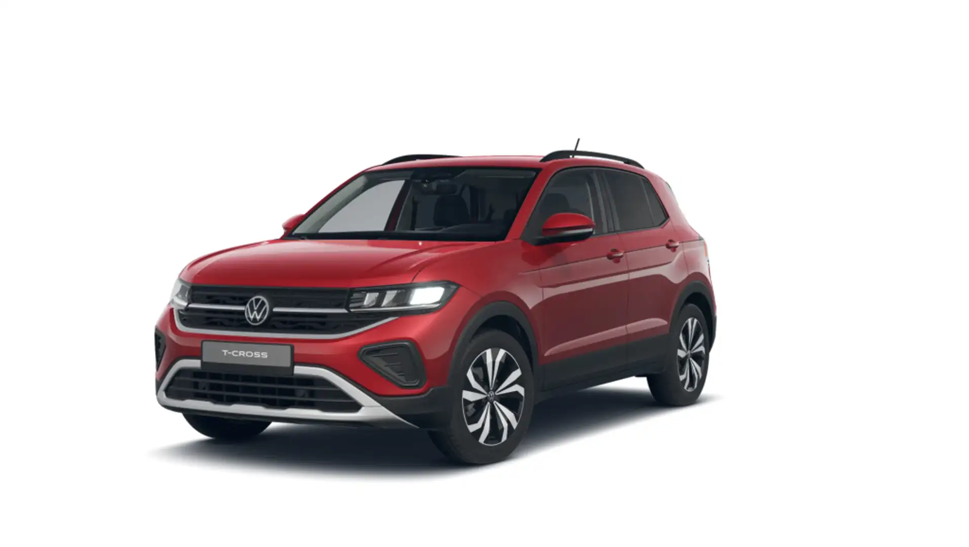 Volkswagen T-Cross 1.0 TSI Más 70kW Rojo - 1