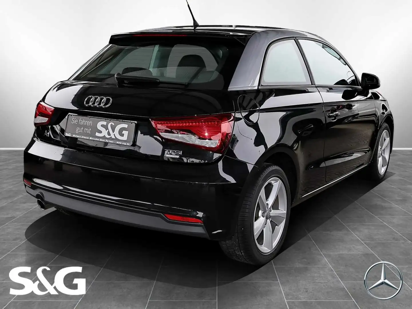 Audi A1 XENON+16 ZOLL+KLIMAAUTOMATIK+SITZHEIZUNG Negru - 2