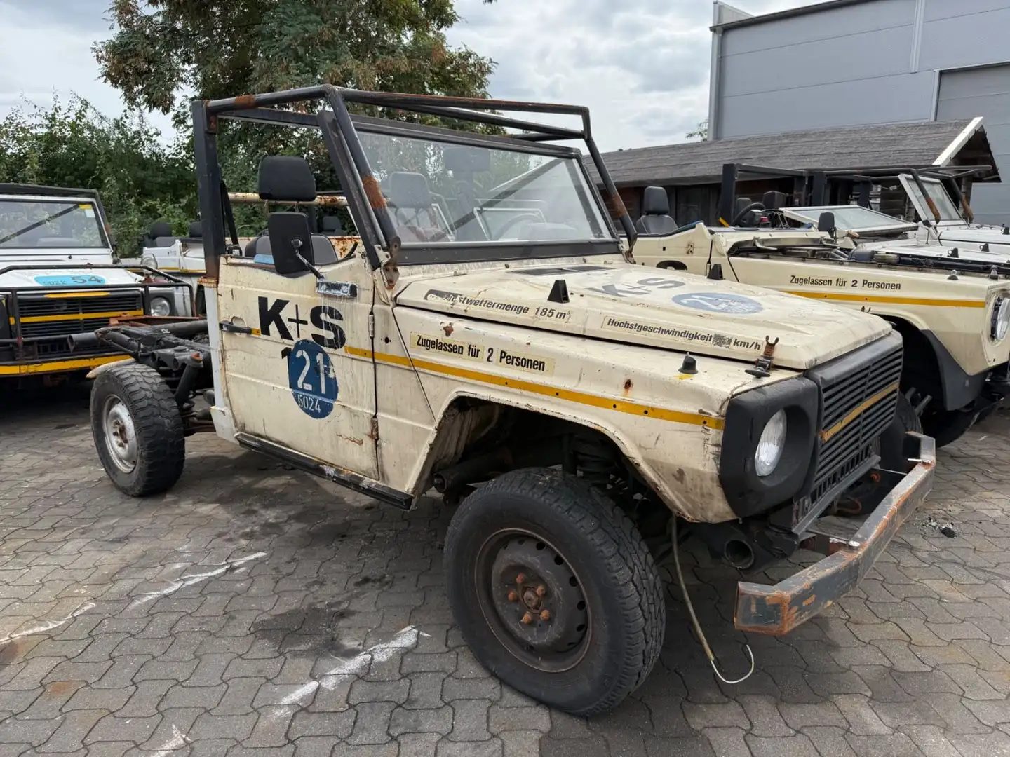 Mercedes-Benz G 300 GD CABRIO, EX BERGWERK PRITSCHE Weiß - 1