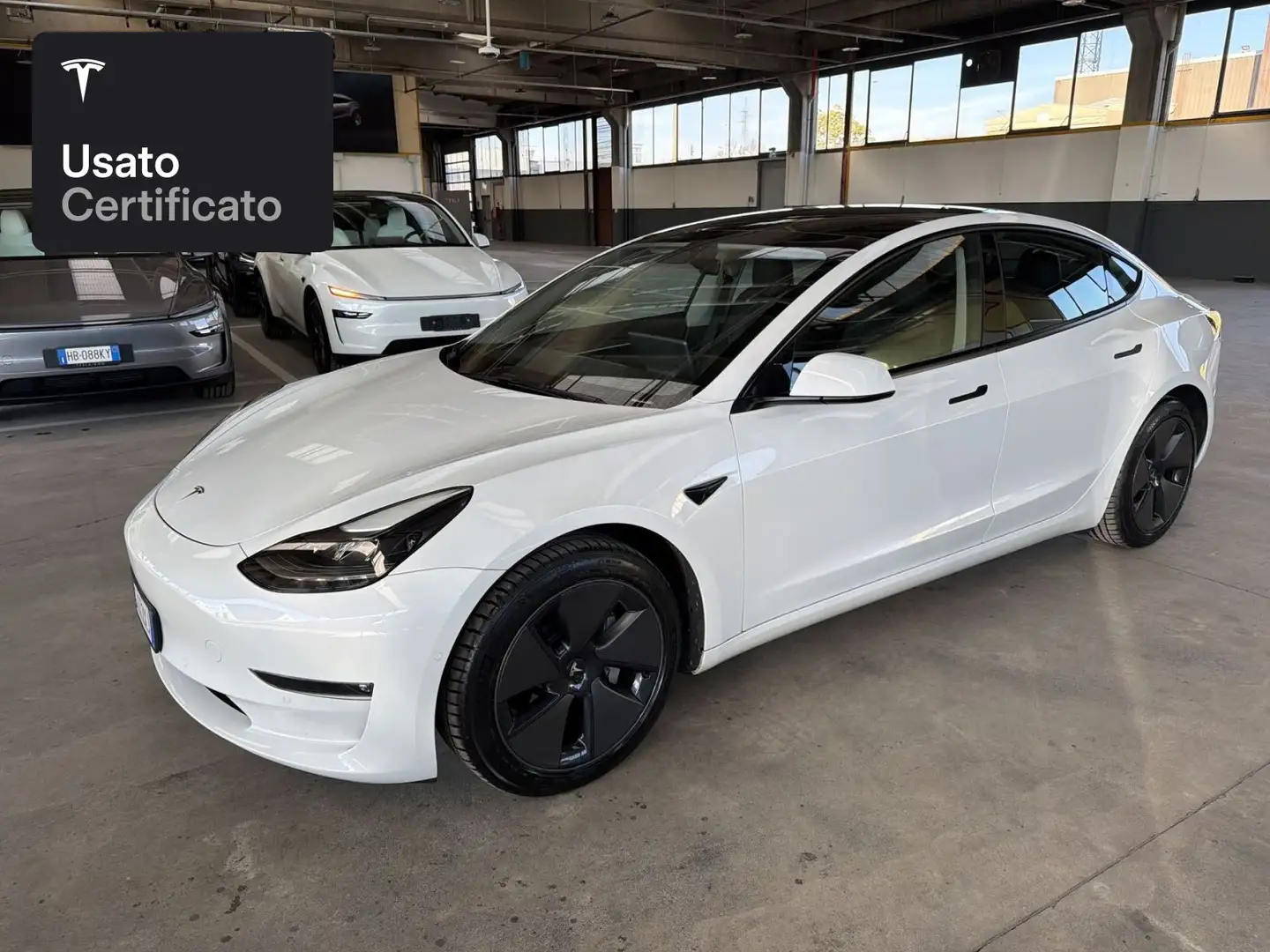 Tesla Model 3 Long Range AWD Blanc - 2