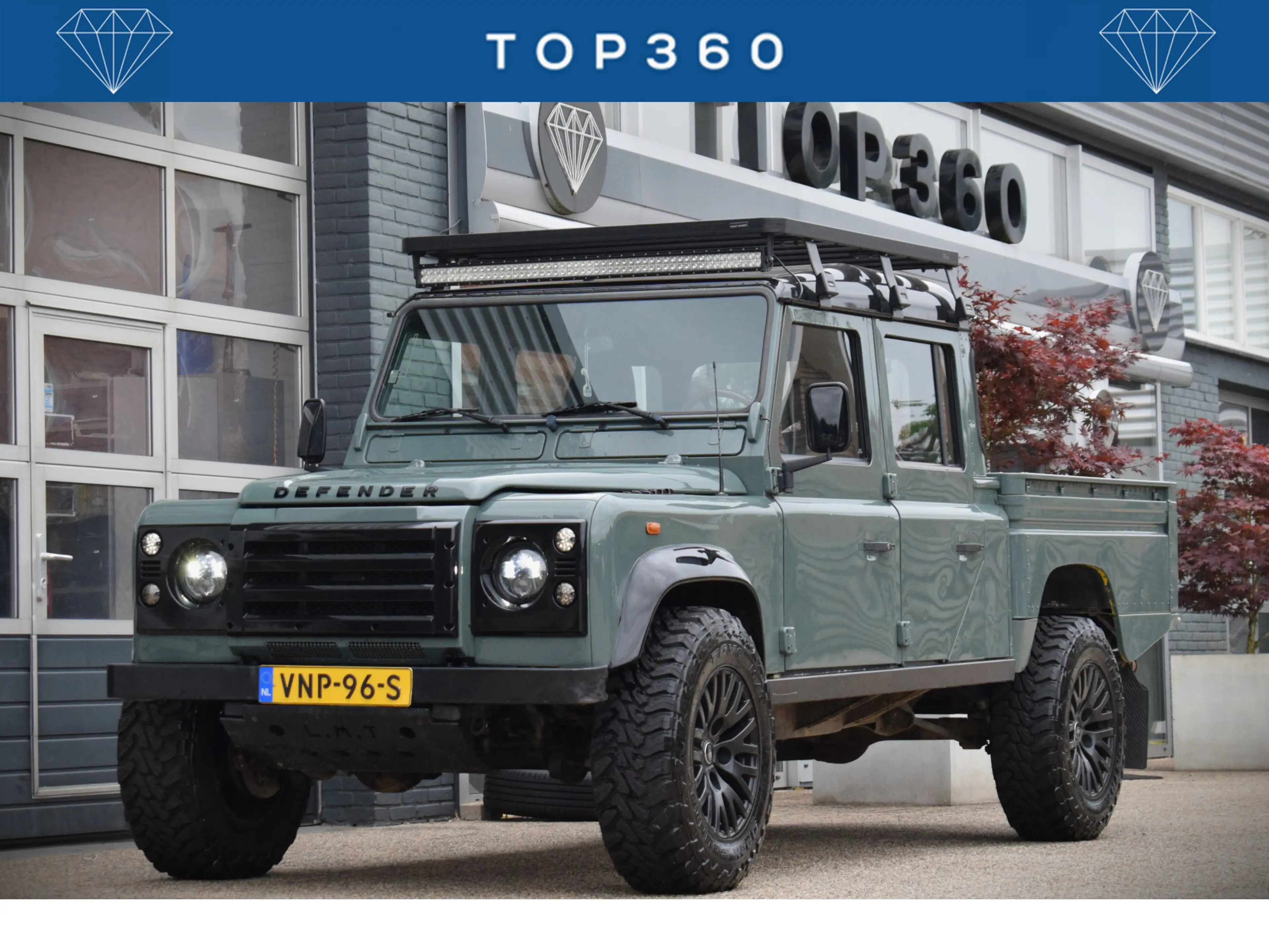 Land Rover Defender 2.5 Td5 SW 130" SE Keswick Green | Sawtooth | Ledb