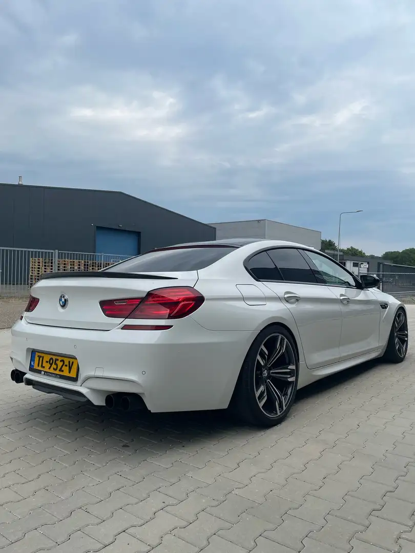 BMW M6 Gran Coupe 4.4 412KW 2014 Wit Weiß - 2