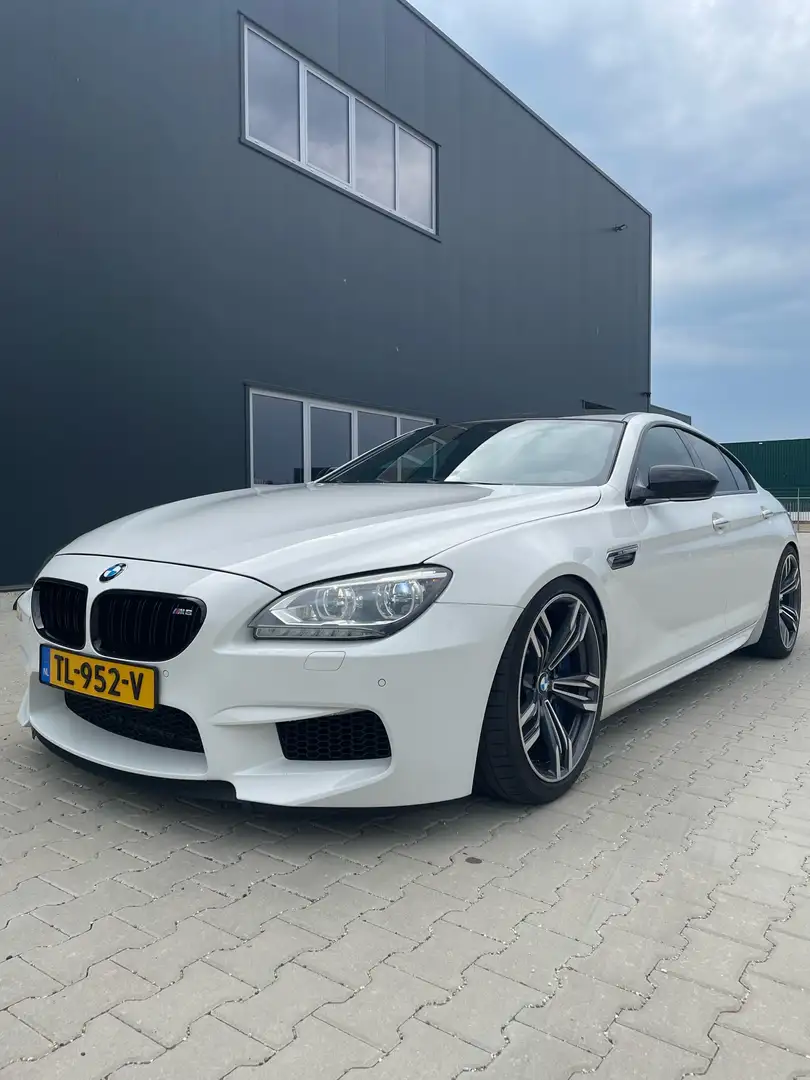 BMW M6 Gran Coupe 4.4 412KW 2014 Wit Weiß - 1