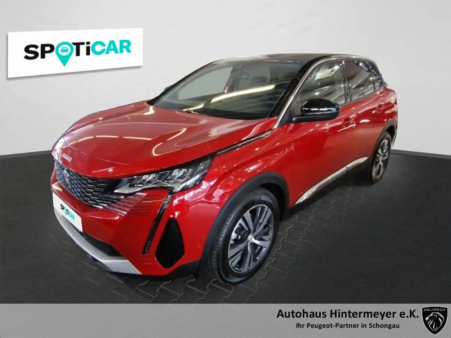 Peugeot 3008 Allure Pack Mild Hybrid 136 E-DSC6 Rot - 1