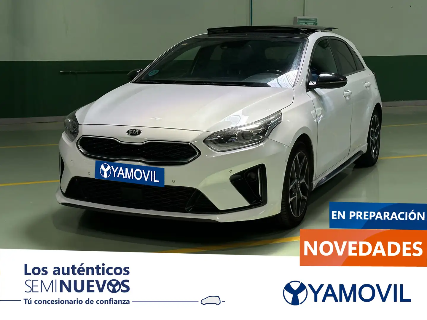 Kia Ceed / cee'd 1.6 CRDI Eco-Dynamics GT Line DCT 136 Blanco - 1