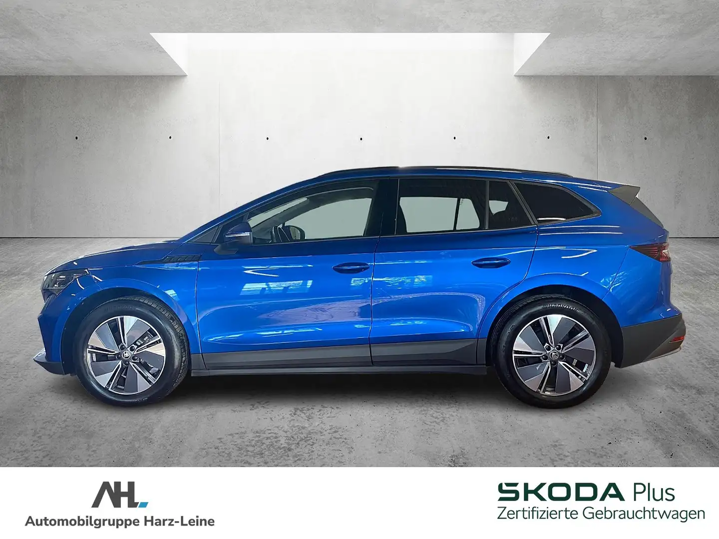 Skoda Enyaq 60 eco Suite LED Navi ACC Wärmepumpe Leder Kessy Blau - 2