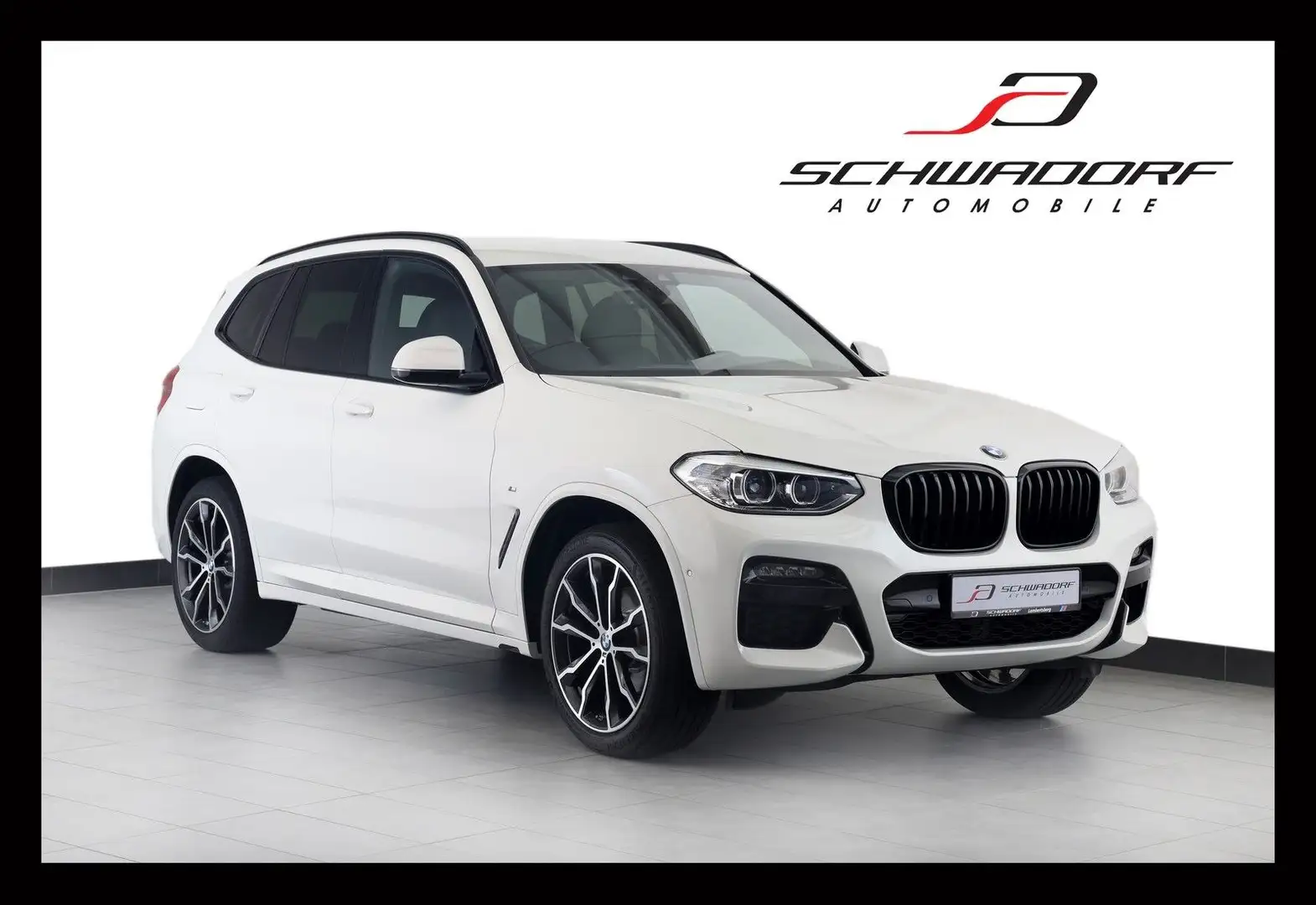 BMW X3 xDrive20d M Sport Shadow LiveCoPlus RFK 20" Weiß - 1