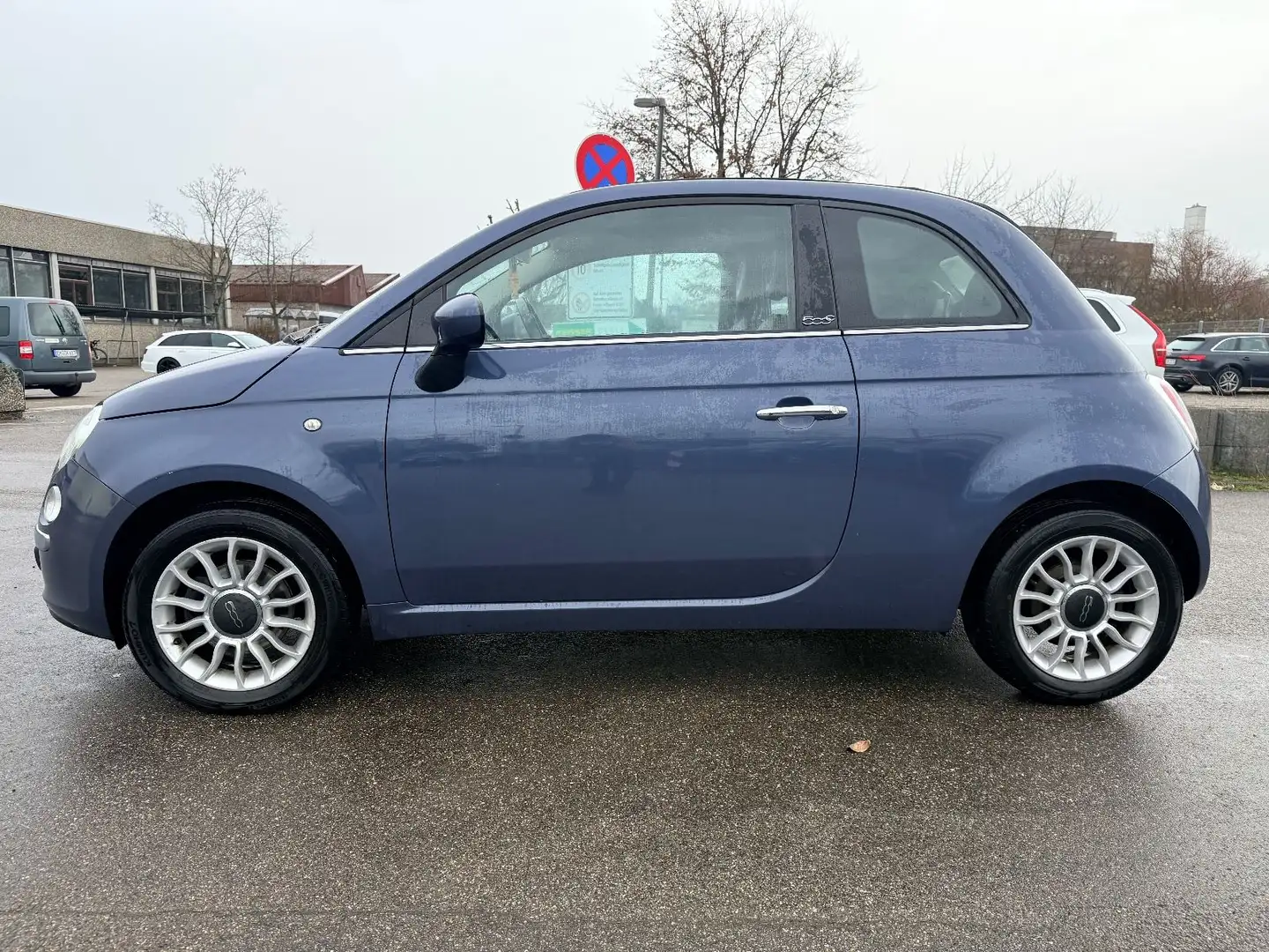 Fiat 500 C Blau - 2