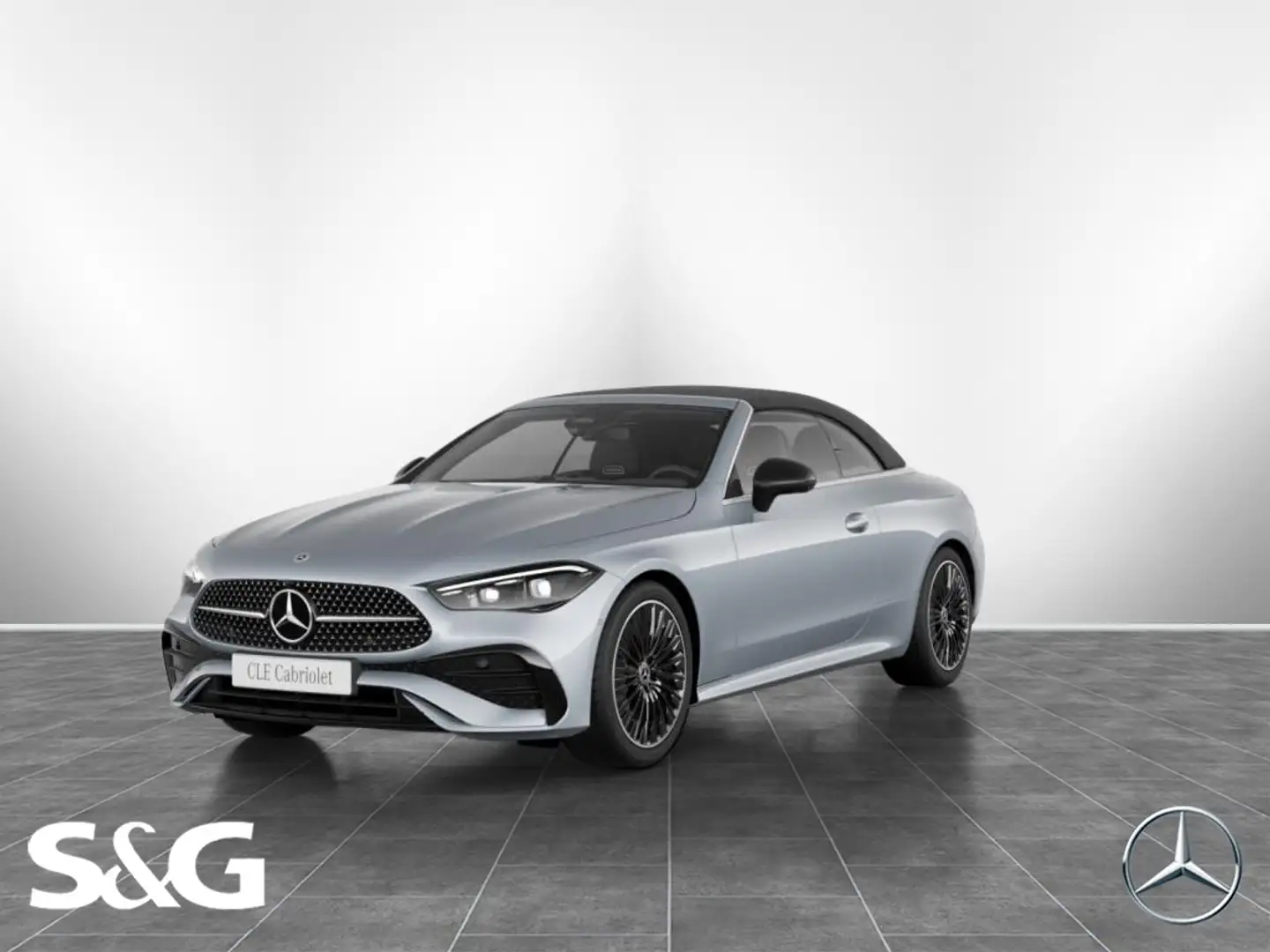 Mercedes-Benz CLE 200 Cabriolet AMG NIGHT+MEMORY+19 ZOLL+360° Silber - 1