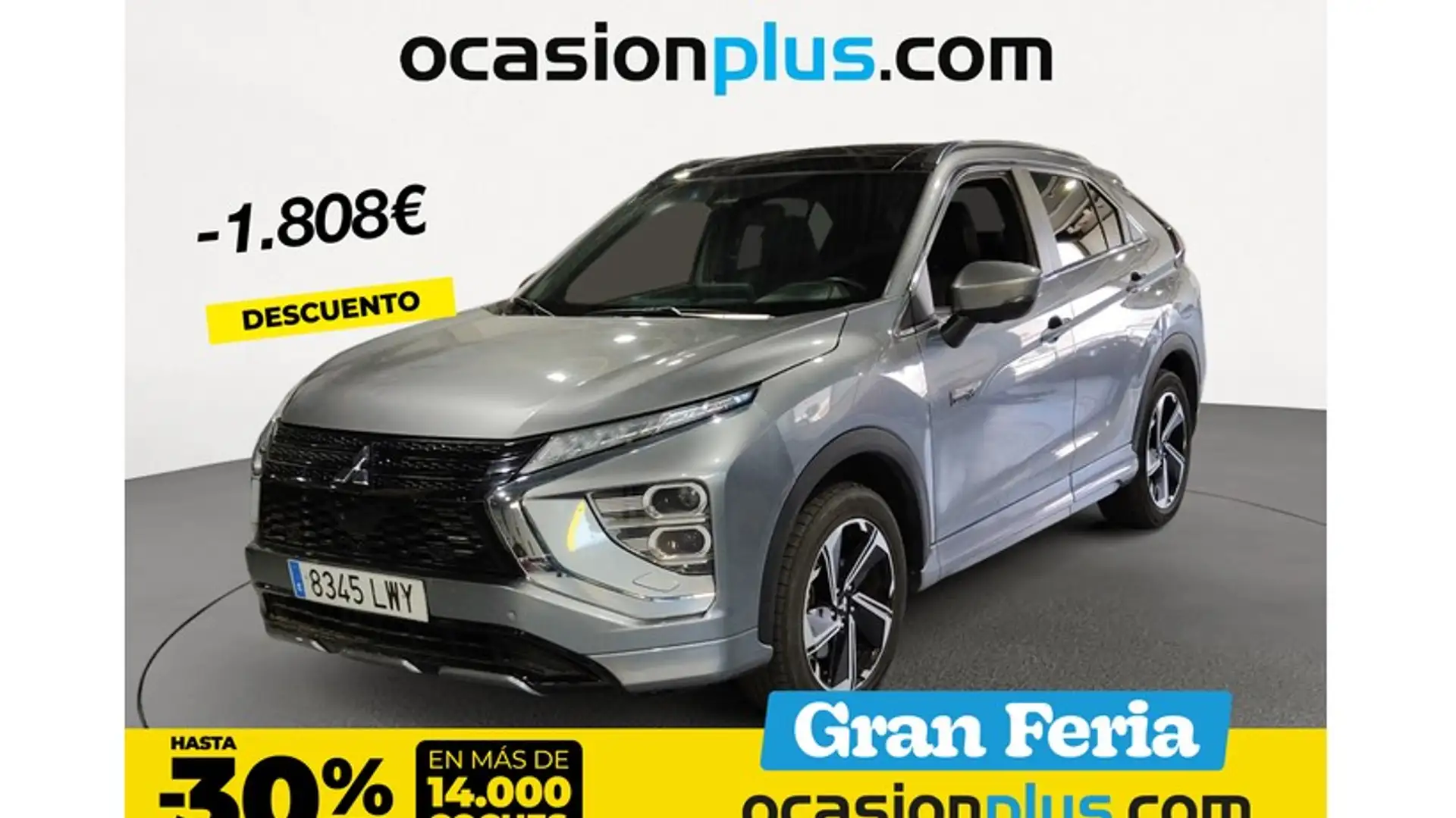 Mitsubishi Eclipse Cross PHEV Kaiteki + 4WD Gris - 1