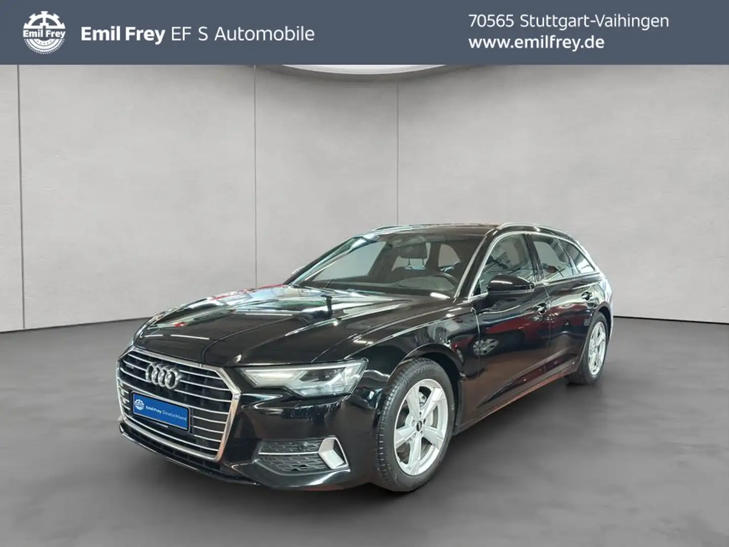 Audi A6 Avant 40 TDI quattro S tronic sport Pano Zwart - 1