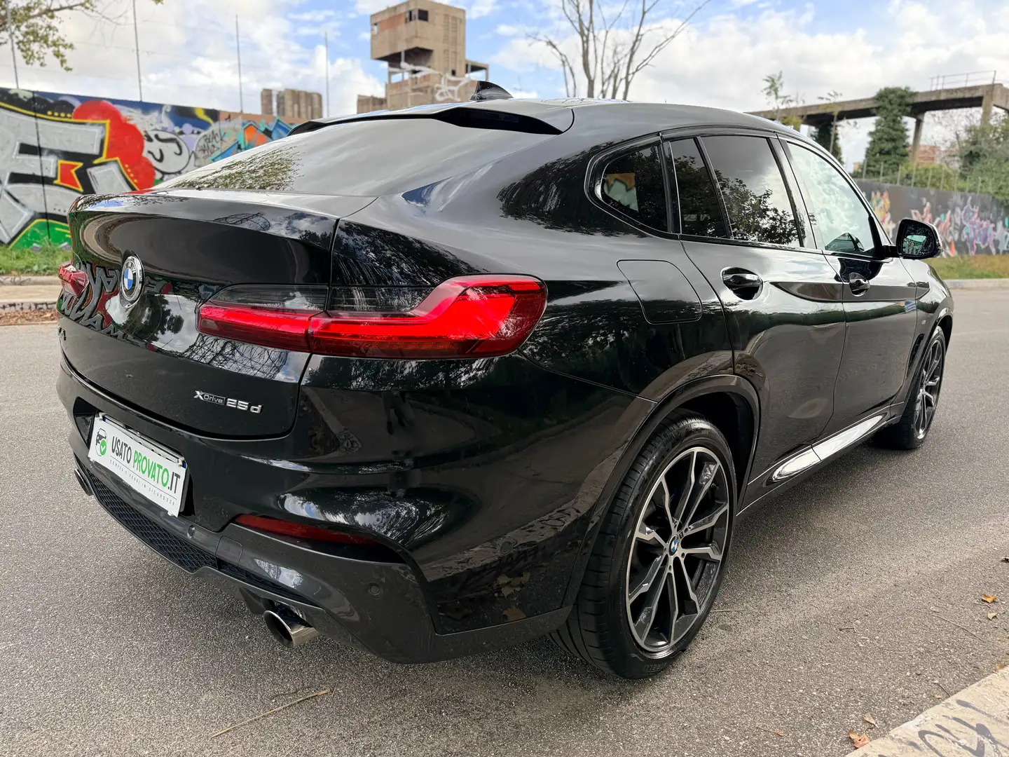 BMW X4 25d 2.0d 231cv Msport TAGLIANDI BMW M-Sport FULL!! Negro - 2