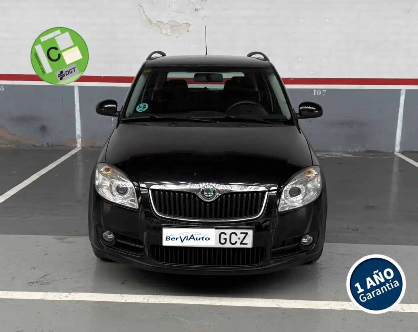 Skoda Fabia Combi 1.4i 16v Style Negro - 1
