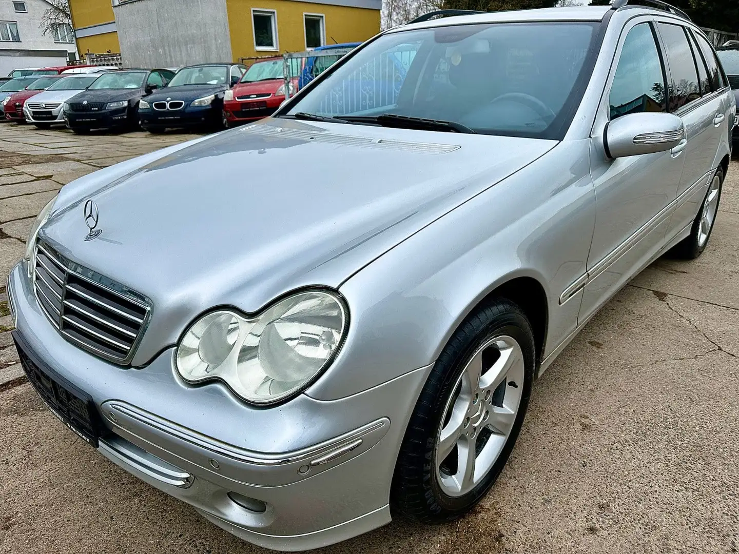 Mercedes-Benz C 220 T CDI Avantgarde * Automatik * Leder * SZH Silber - 1