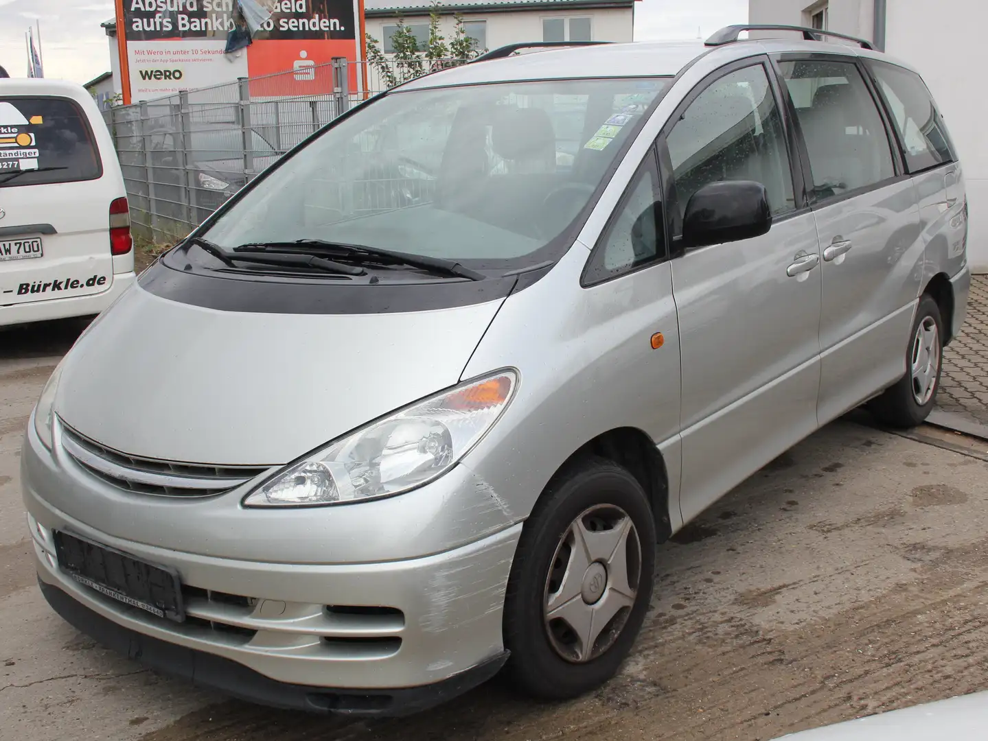 Toyota Previa 2.4 linea 7 Sitzer Klima Silber - 2
