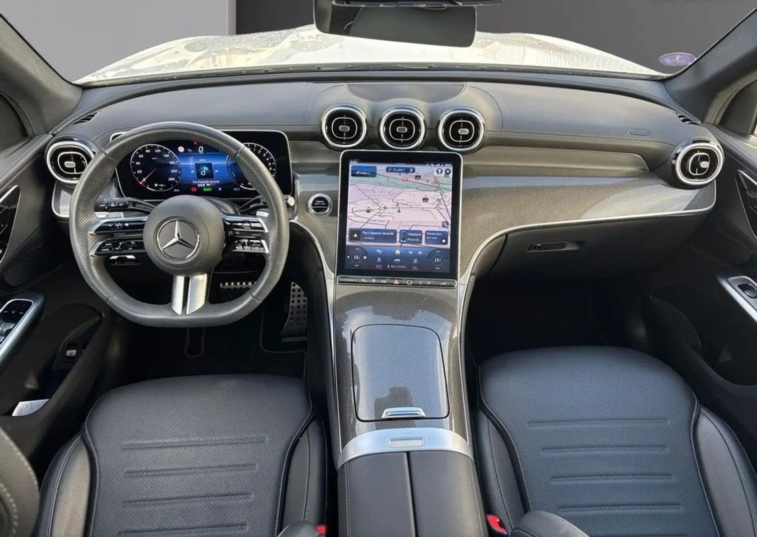 Mercedes-Benz GLC 300 Classe MERCEDES 300 e 9G-Tronic 4Matic AMG Line Garantie 12 mois Blanc - 2