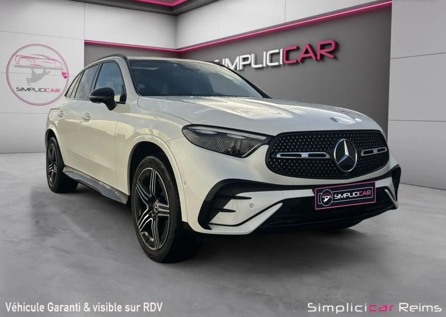Mercedes-Benz GLC 300 Classe MERCEDES 300 e 9G-Tronic 4Matic AMG Line Garantie 12 mois Blanc - 1