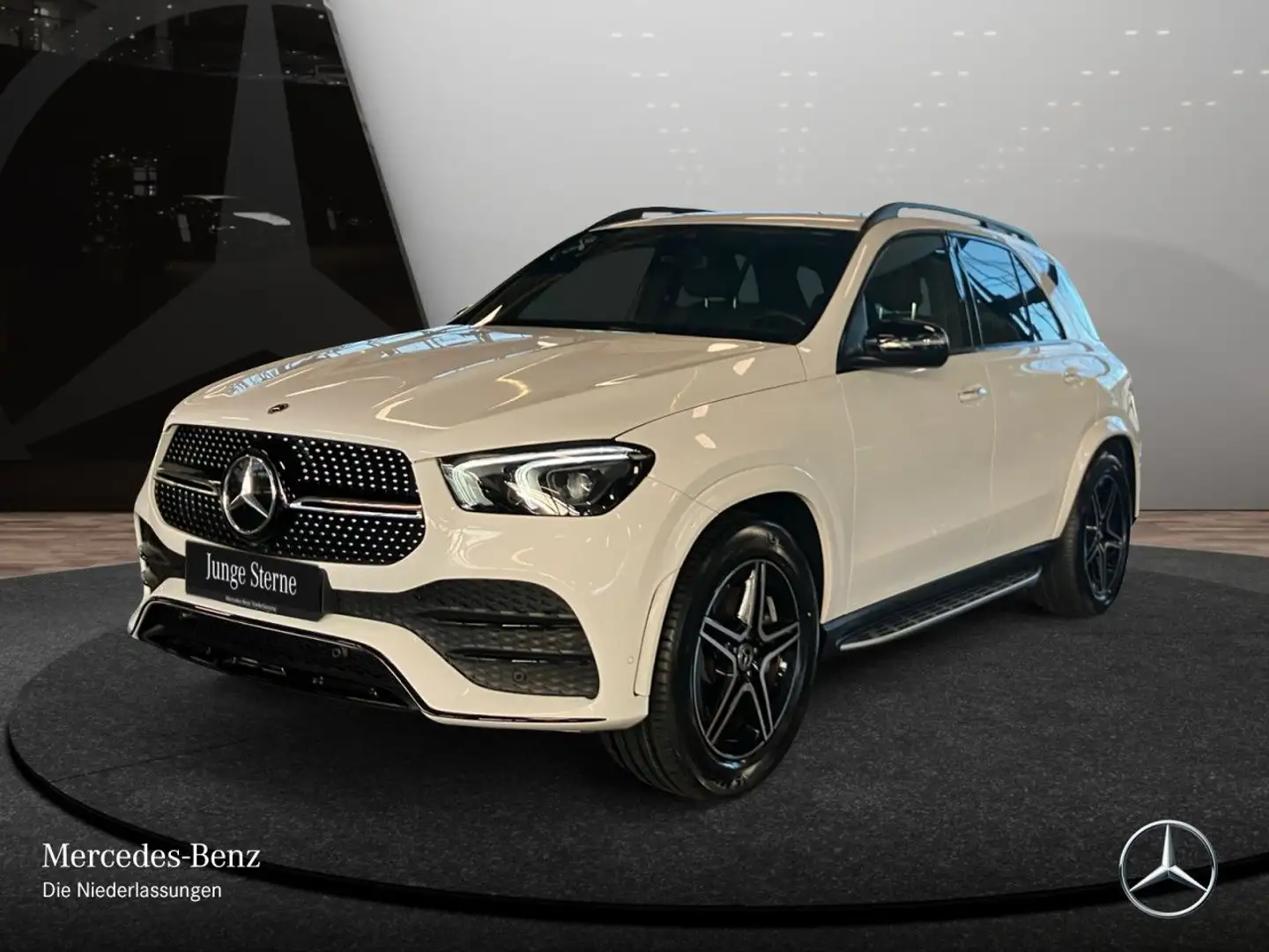 Mercedes-Benz GLE 350 e 4M AMG+NIGHT+AHK+LED+KAMERA+20"+SPUR+9G Weiß - 2