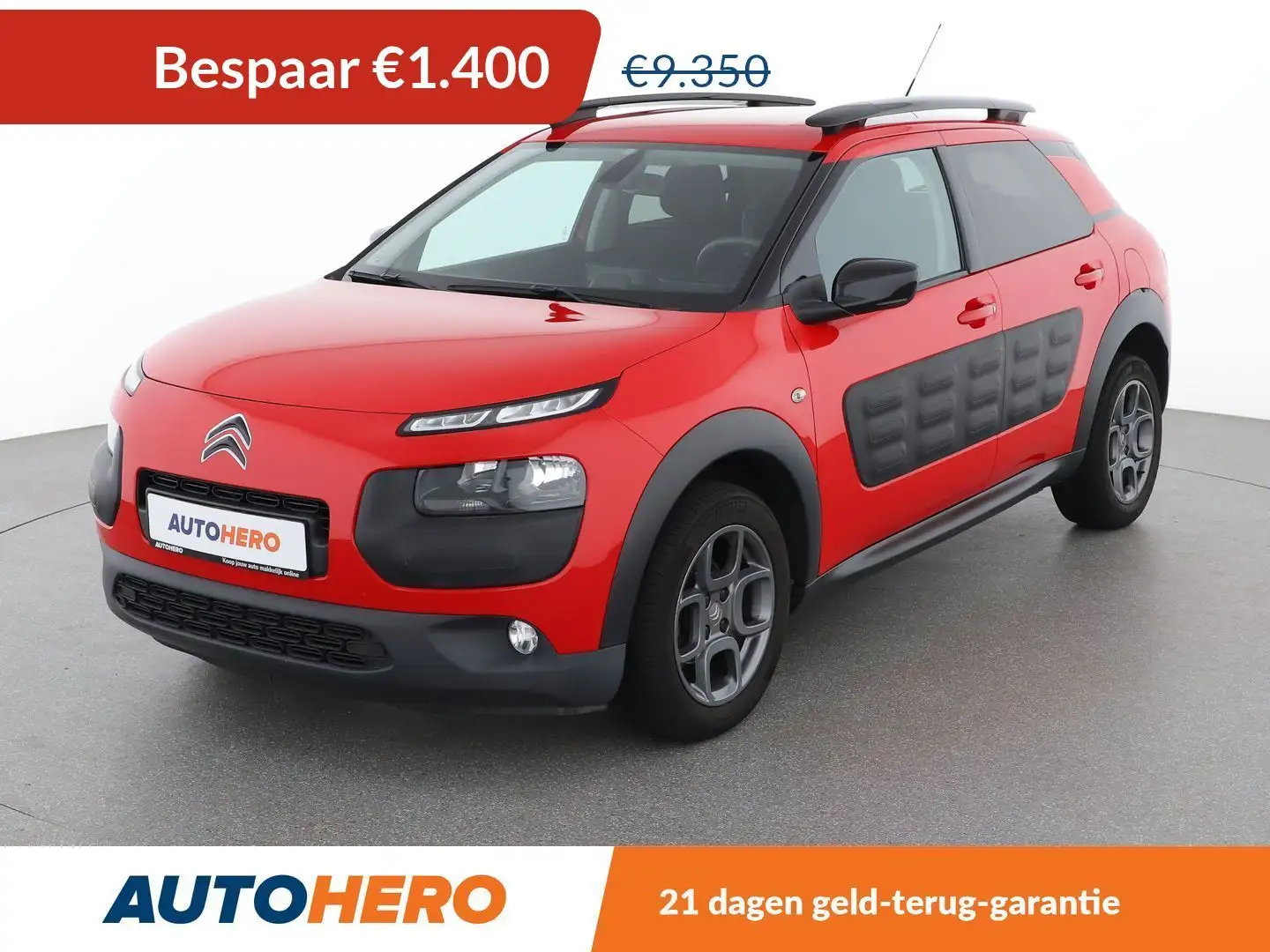 Citroen C4 Cactus 1.2 VTi Shine Rood - 1