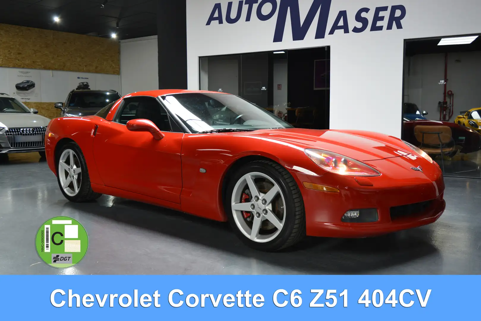 Chevrolet CHEVROLET Corvette C6 Deportivo Manual de 3 Puert Rojo - 1