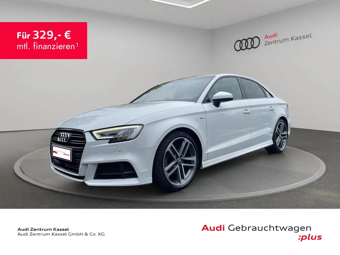 Audi A3 A3 Lim. 35 TFSI S line Matrix Pano Navi PDC Weiß - 1