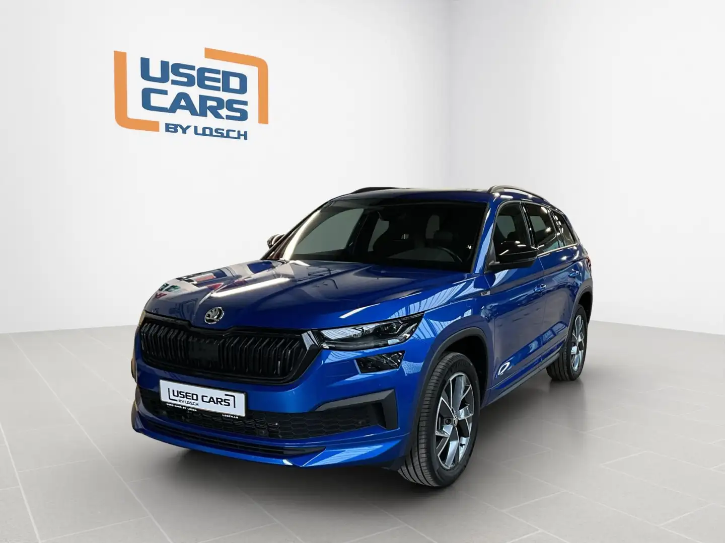 Skoda Kodiaq Sportline+7Sitze+DSG+4x4 Bleu - 1
