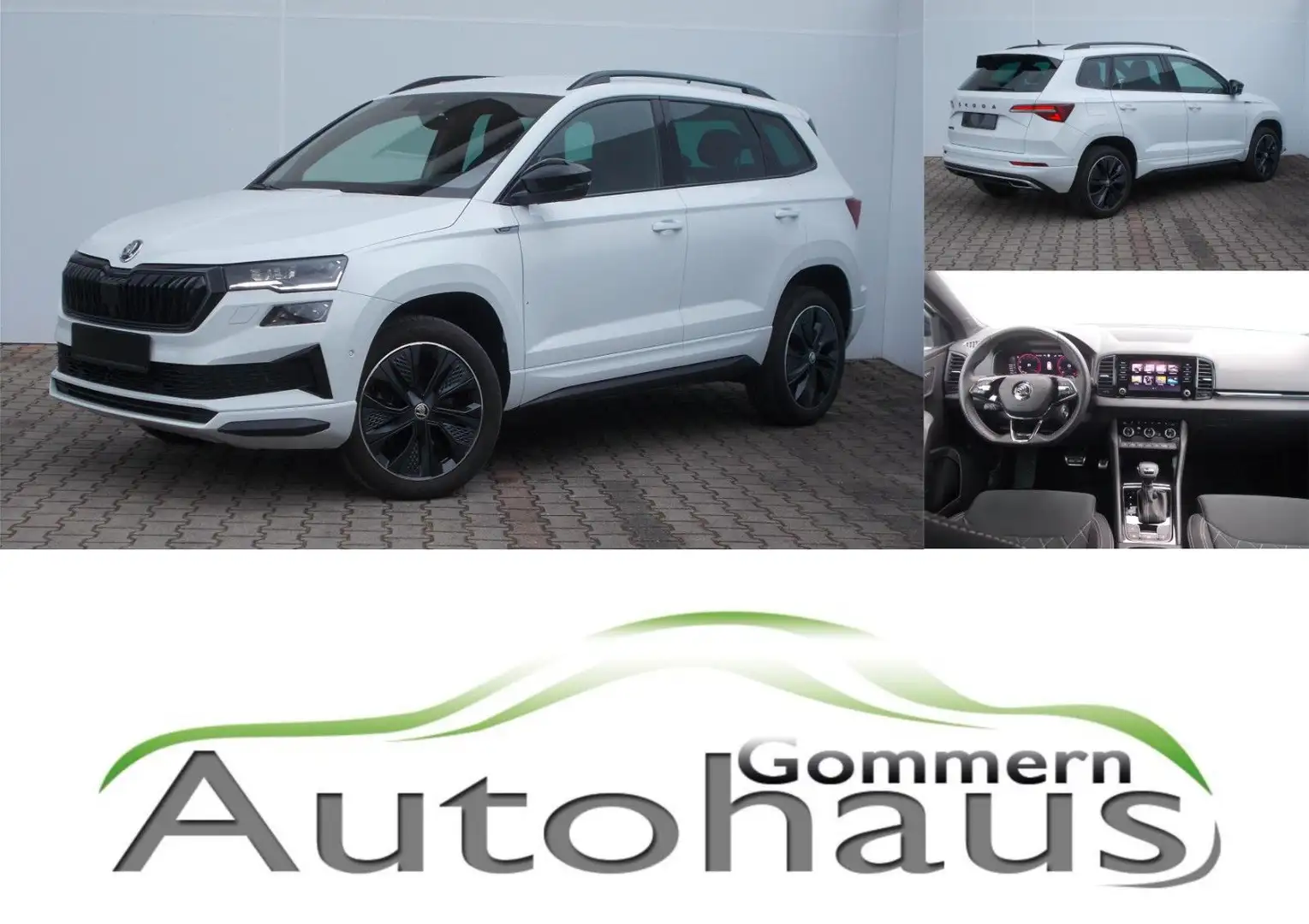 Skoda Karoq 1.5 TSI Sportline * DSG * Navi *ACC *360° Weiß - 1