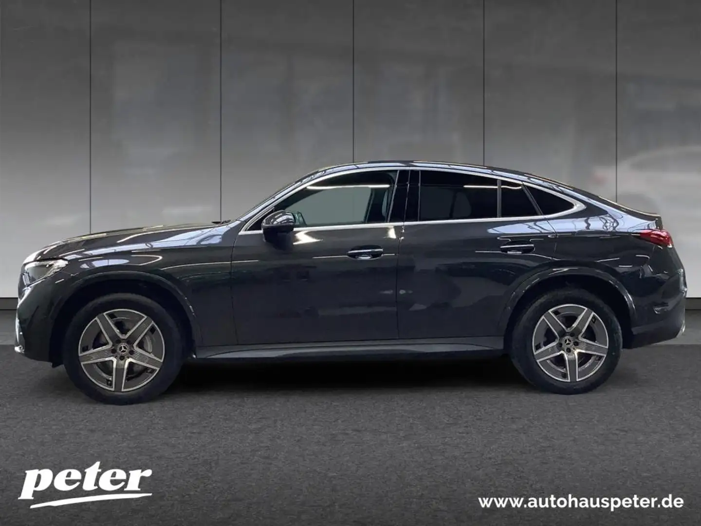Mercedes-Benz GLC 300 de 4M Coupé AMG/LED/360°K/Panorama-D/AHK Gris - 2