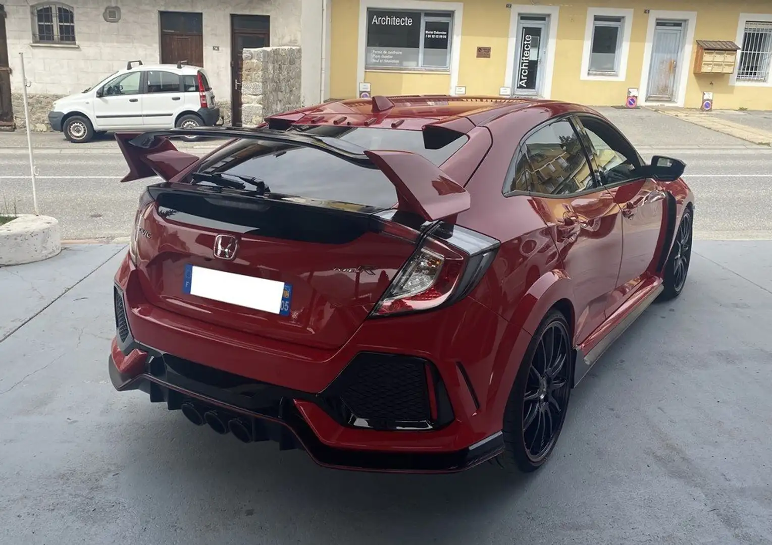 Honda Civic X 2.0 I-VTEC 320Ch TYPE-R GT STAGE 2 (396Ch) Rouge - 2