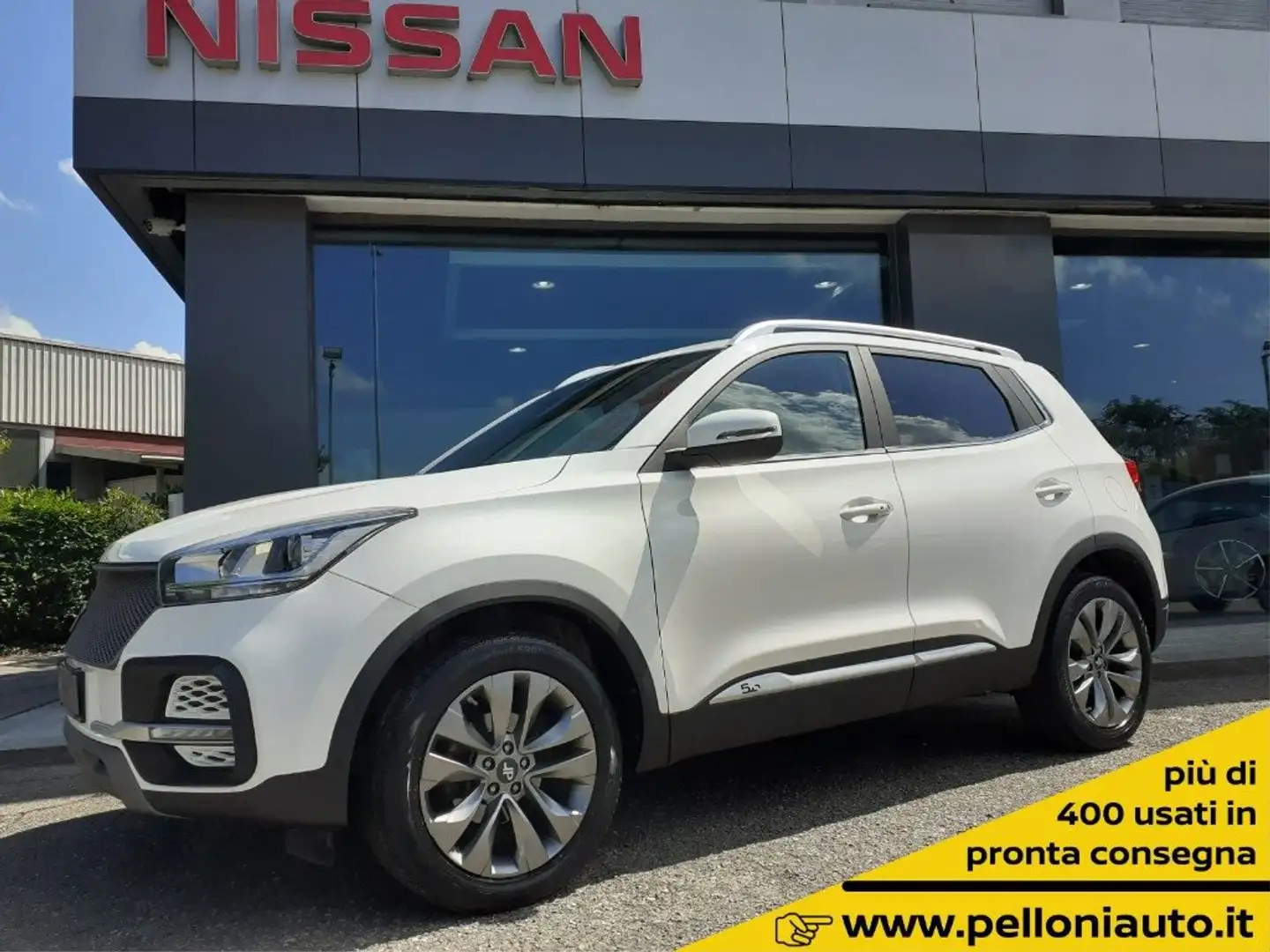 DR Automobiles DR5.0 1.5 Bi-Fuel GPL PELLE-TETTO- FULL OPTIONALS Bianco - 1