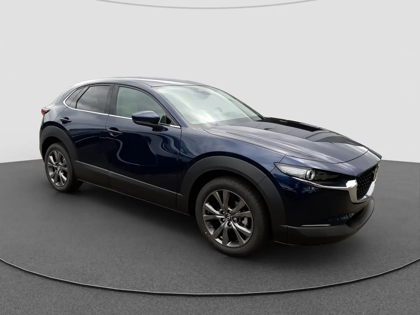 Mazda CX-30 2.0 e-SkyActiv-X M Hybrid Exclusive-line | DRIVER Bleu - 2