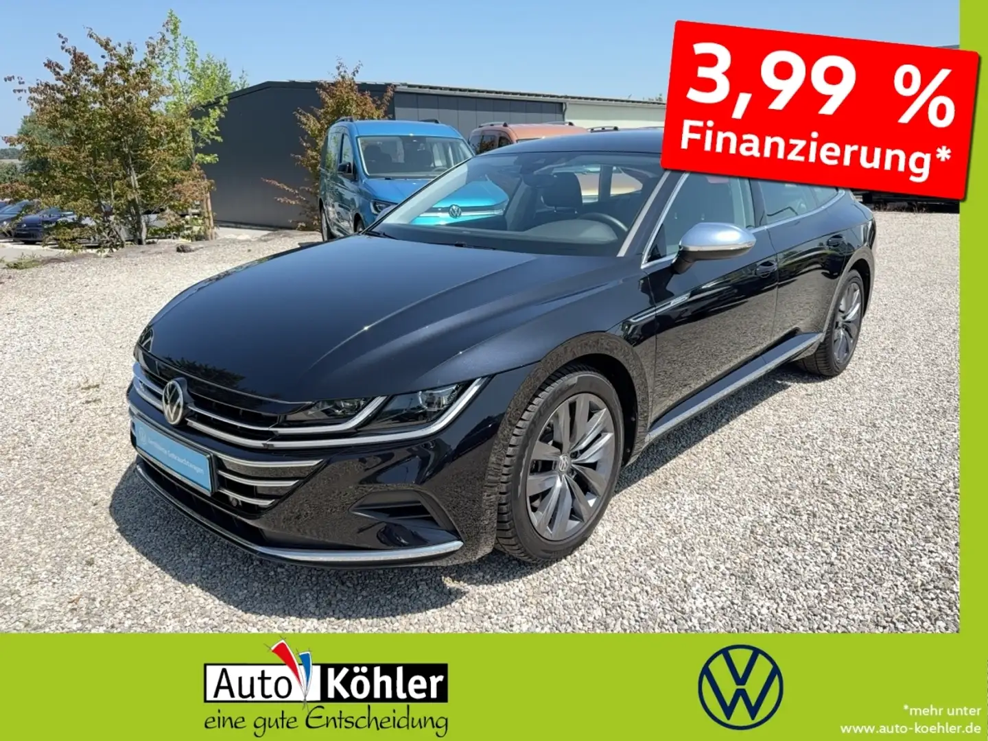 Volkswagen Arteon SB Elegance TSi DSG 4Motion Matrix 4xSHZ Schwarz - 1