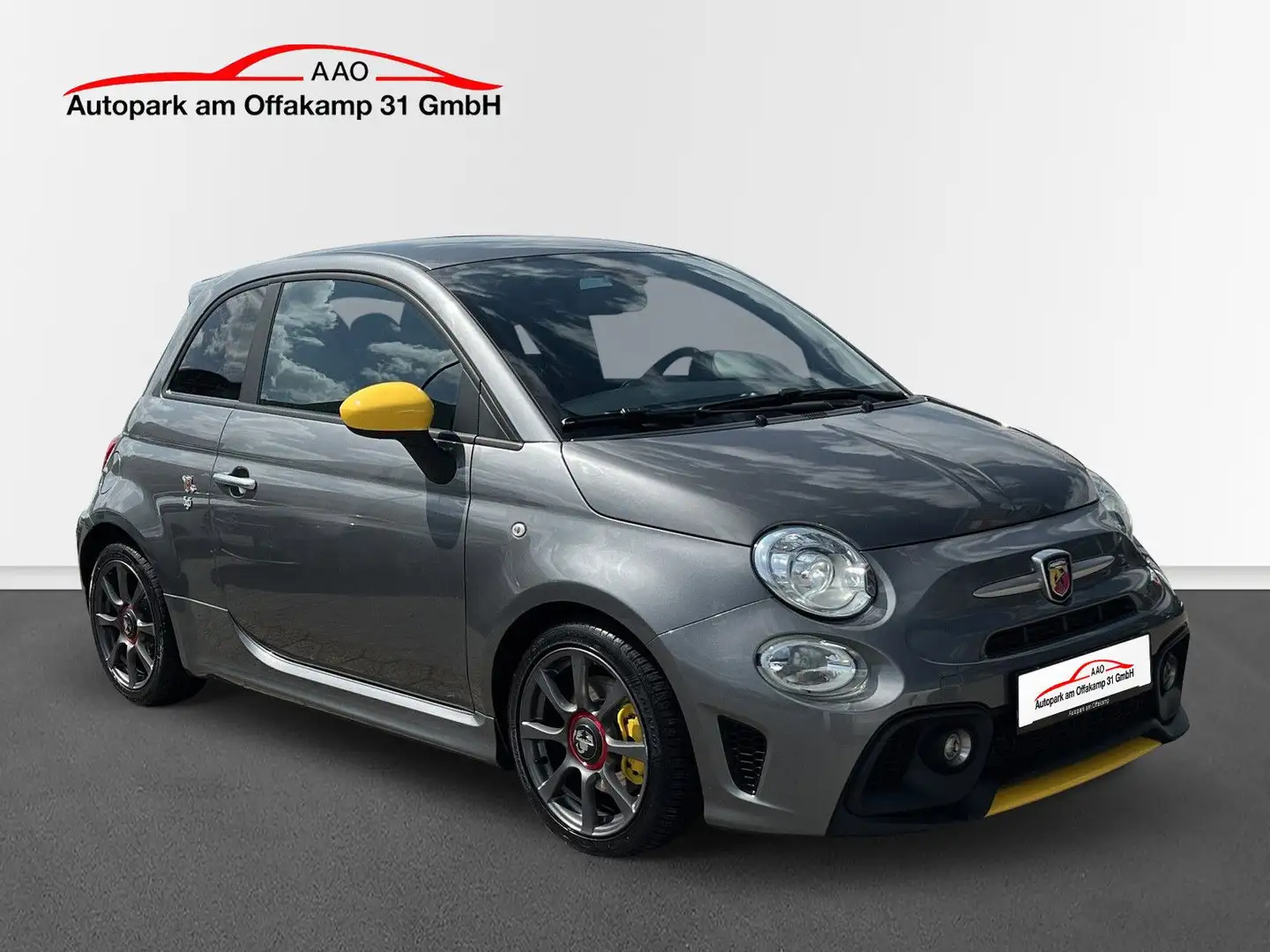 Fiat 500 595 Pista *Navi *Klimaaut. *SHz Gris - 1