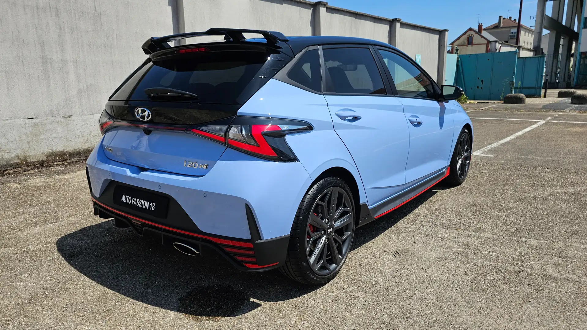 Hyundai i20 N PERFORMANCE  1MAIN 12 2023 FAIBLE KM CAM BOSE Azul - 2