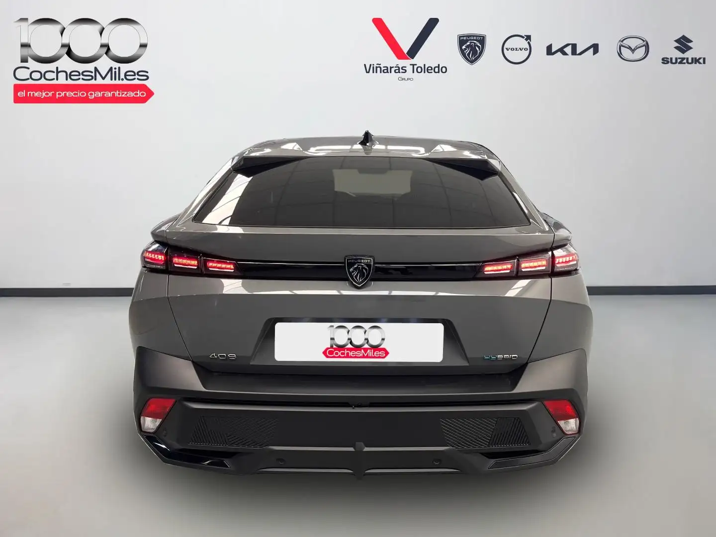 Peugeot 408 Allure PHEV 180 e-EAT8 Gris - 2