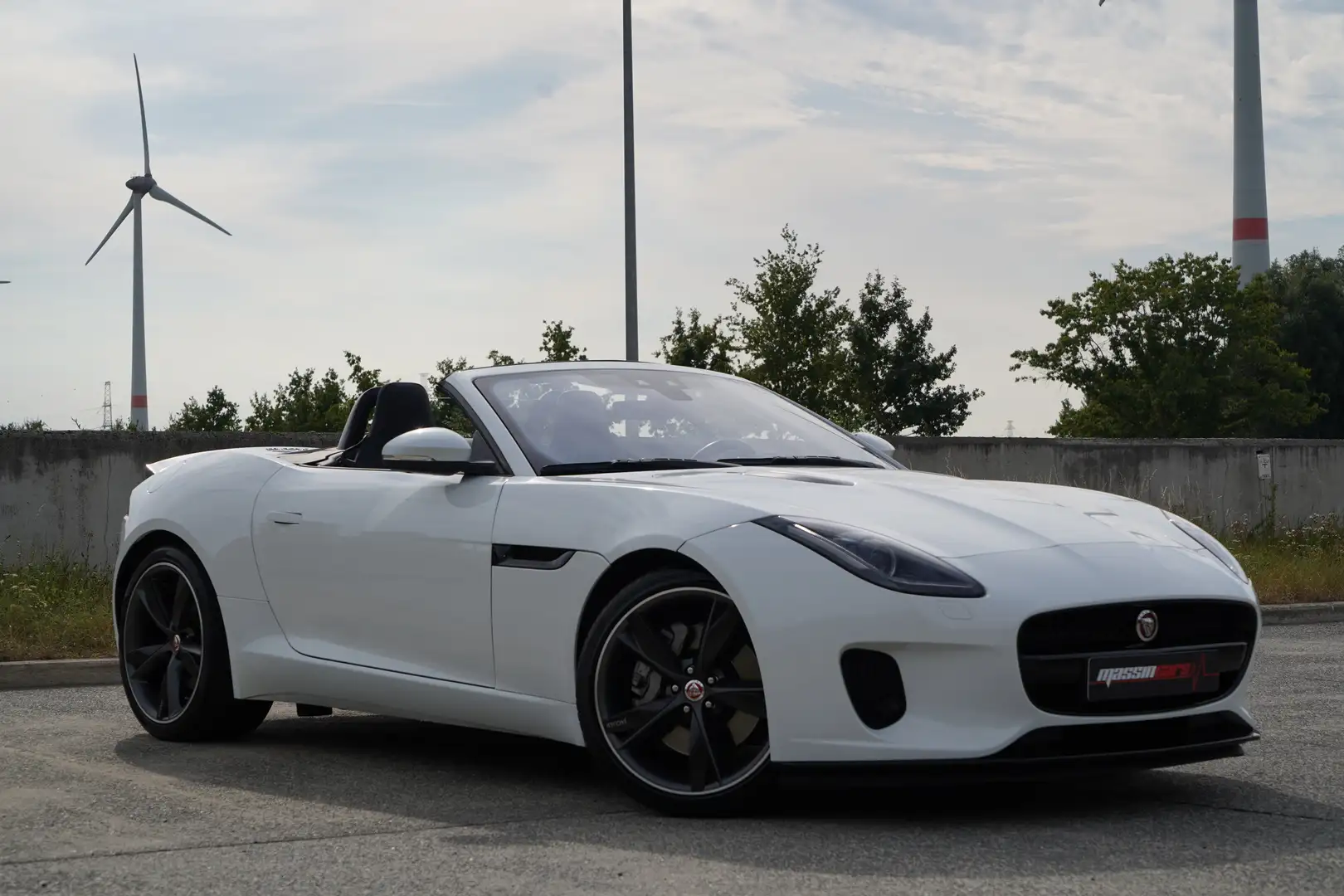 Jaguar F-Type Cabriolet | Sportuitlaat | Spoiler Weiß - 1