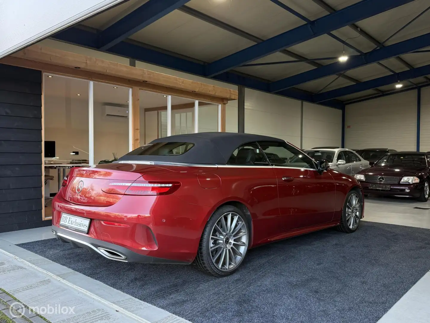 Mercedes-Benz E 400 Cabrio 4MATIC Premium Plus Rouge - 2