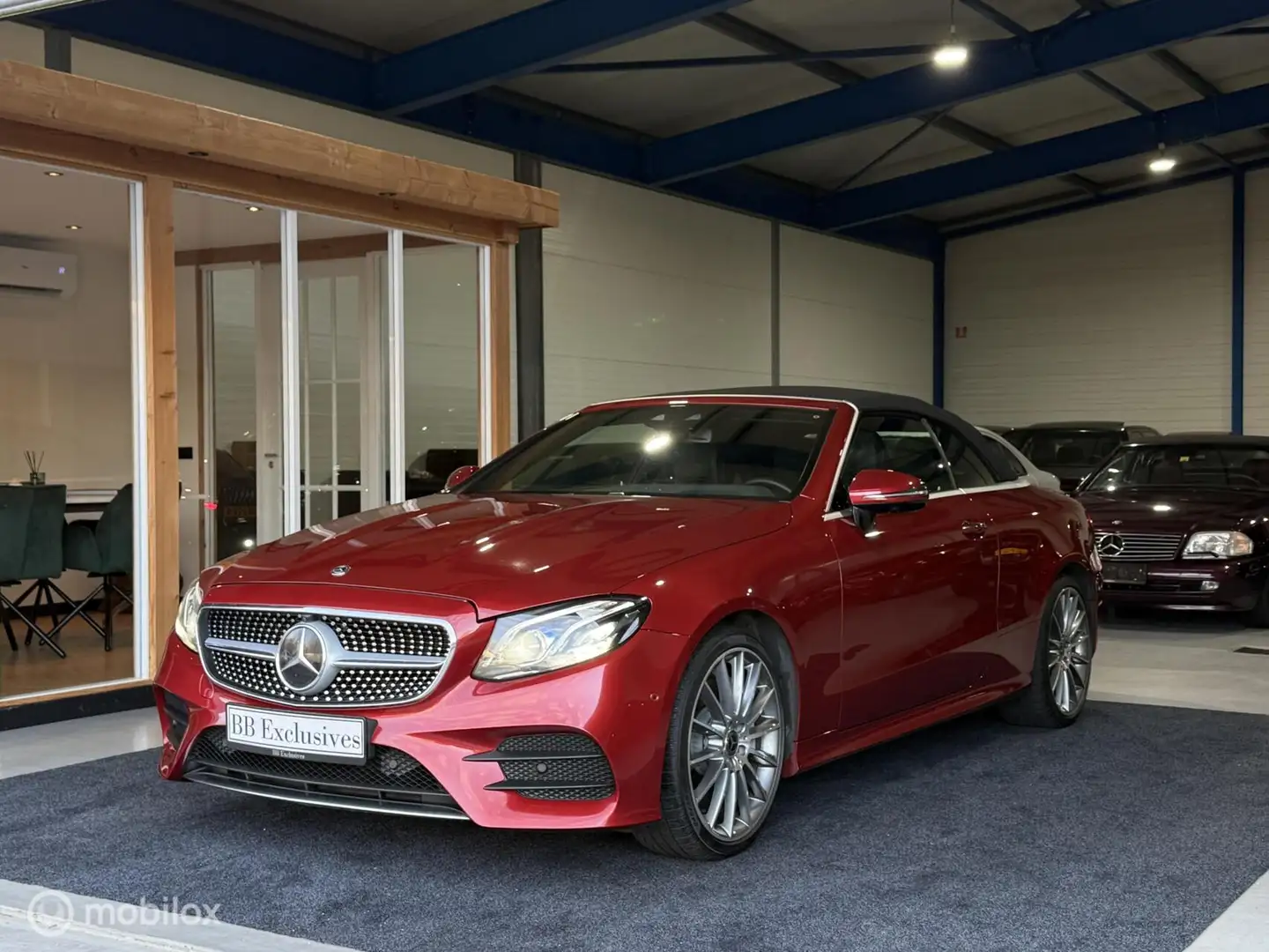 Mercedes-Benz E 400 Cabrio 4MATIC Premium Plus Rouge - 1