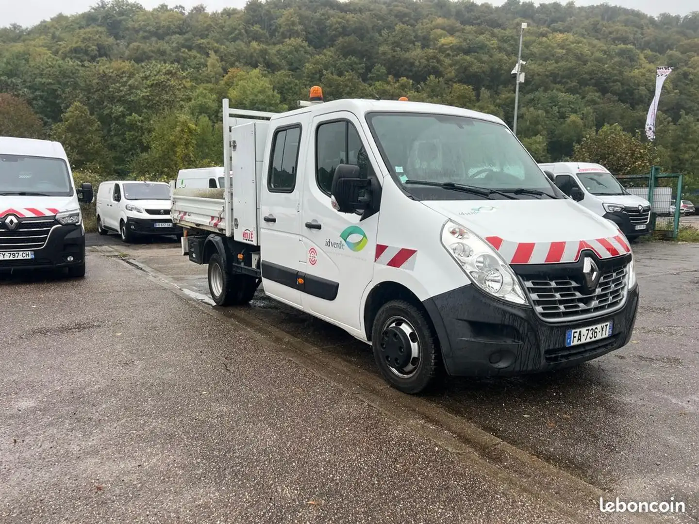 Renault Master dci 145 BENNE 6 places -GAANTIE- Blanc - 2