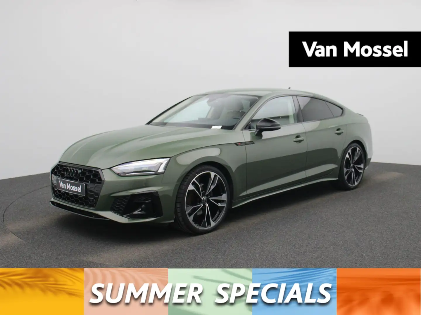 Audi A5 Sportback 30 TDI S tronic Bus. Ed. Competition LED Vert - 1