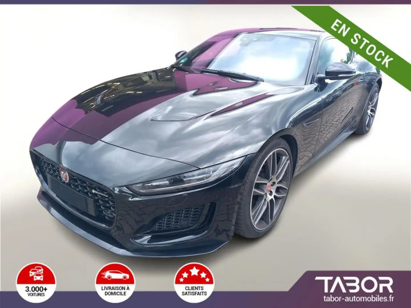 Jaguar F-Type 2.0 P300 R-Dynamic LED GPS cuir Noir - 1