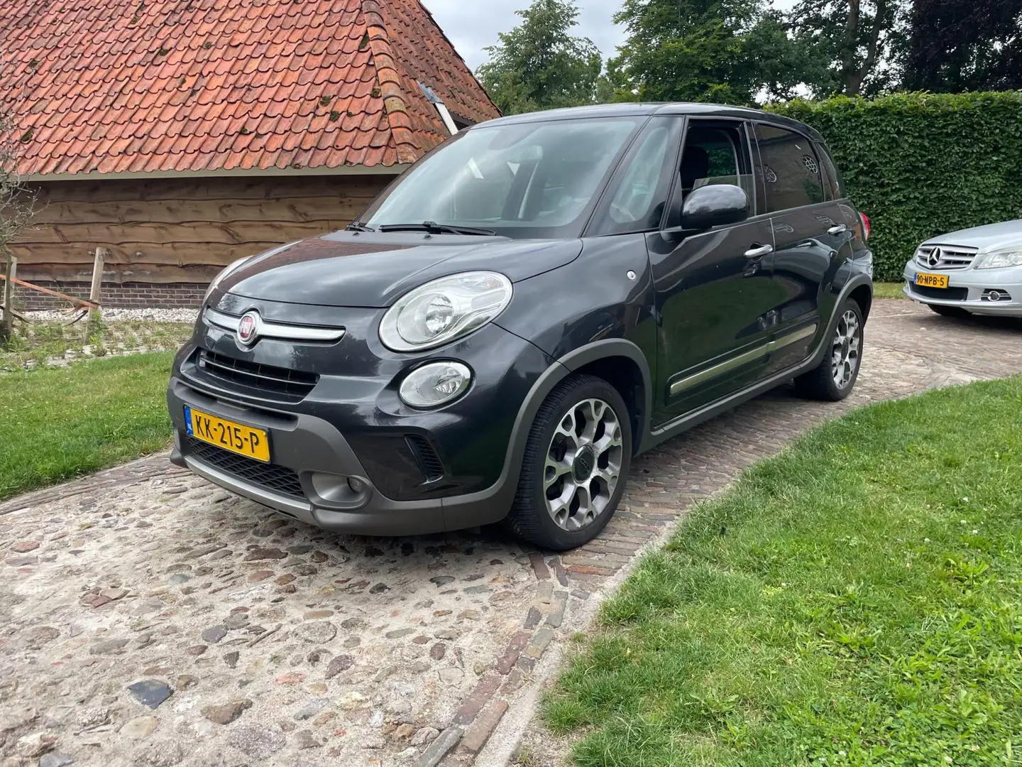 Fiat 500L 0.9 TwinAir Trekking-NL AUTO-TREKHAAK-NAVI-PDC- Grijs - 1